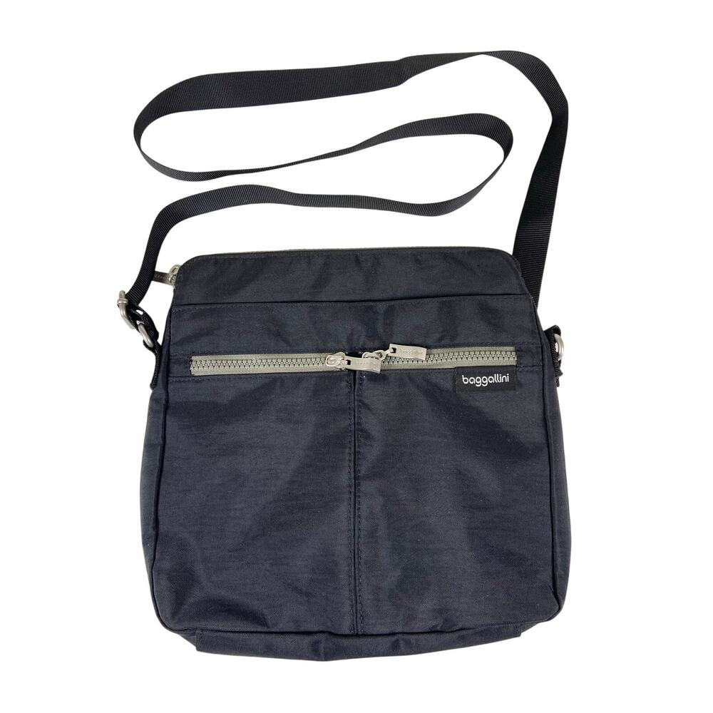 Baggallini Nylon Black Crossbody Bag